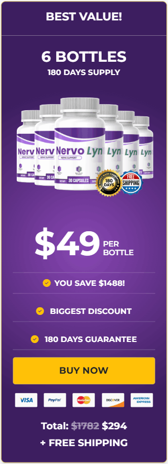 Order NervoLyn 6 Bottles